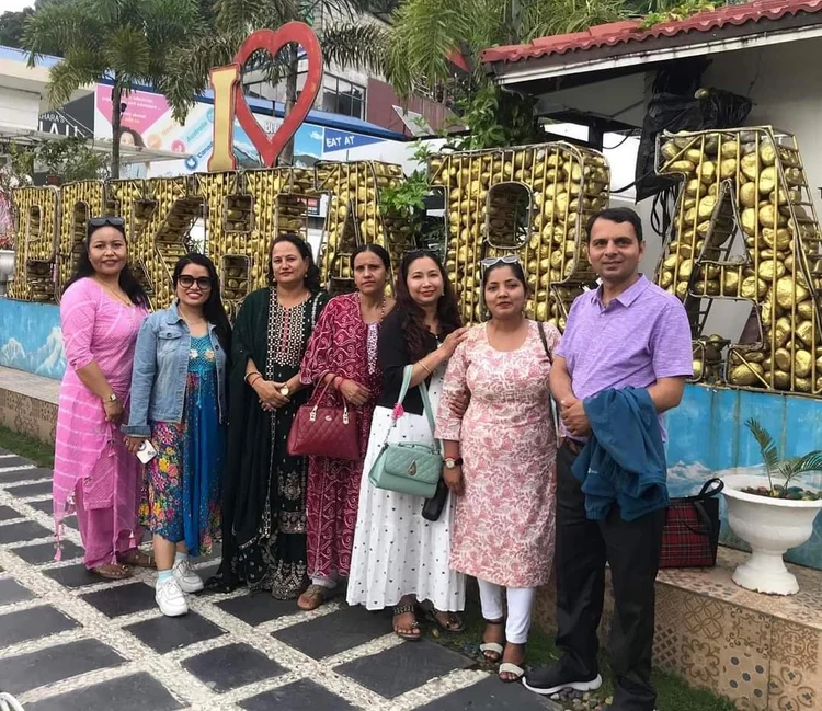 The Nepal House Kaski team standing together in Pokhara